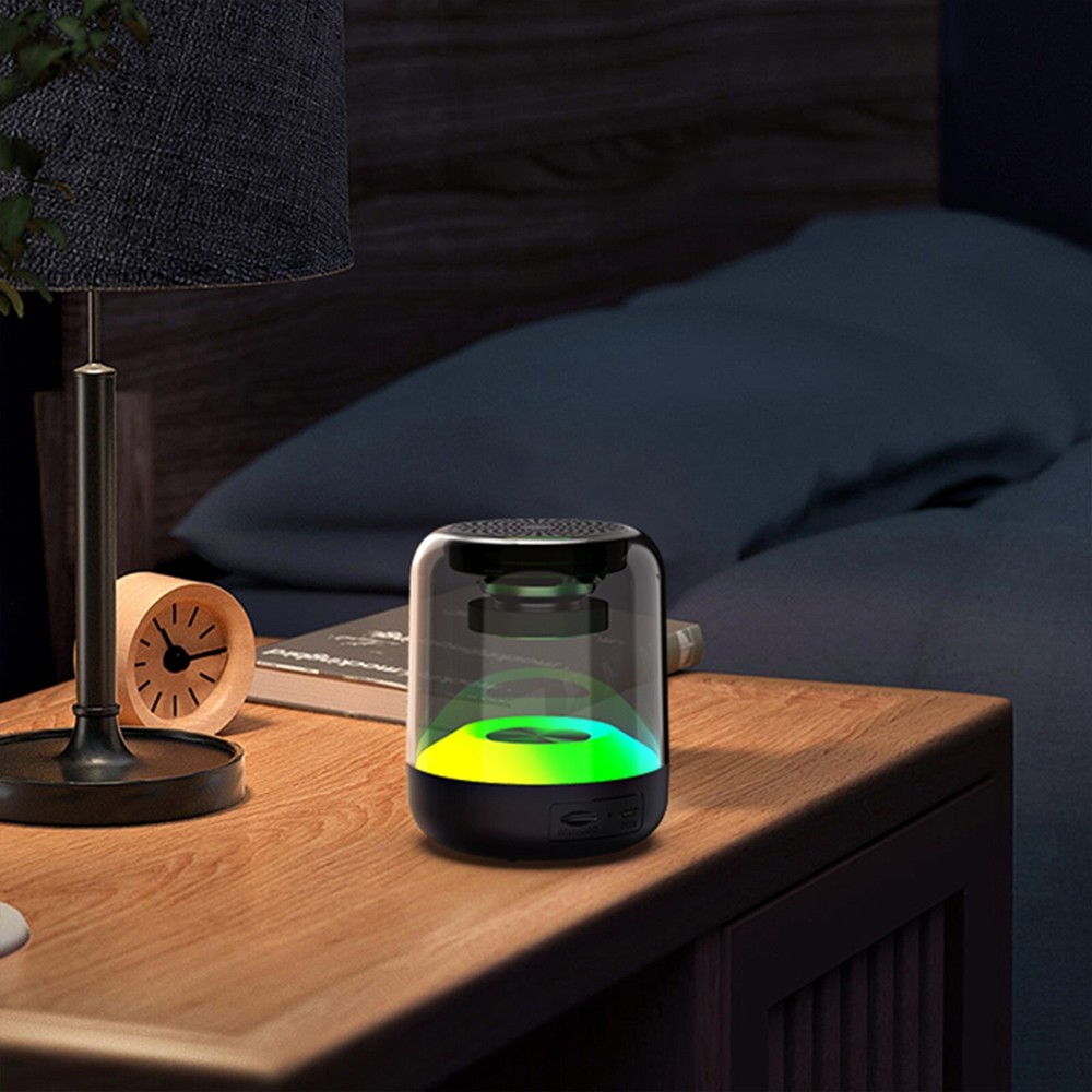 Zummy SYNCWAVE LED Wireless Bluetooth Speakers with Synchronized Audio 2-Pack