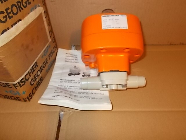 GEORGE FISCHER - 199.021.406  PNEUMATICALLY ACTUATED DIAPHRAGM VALVE