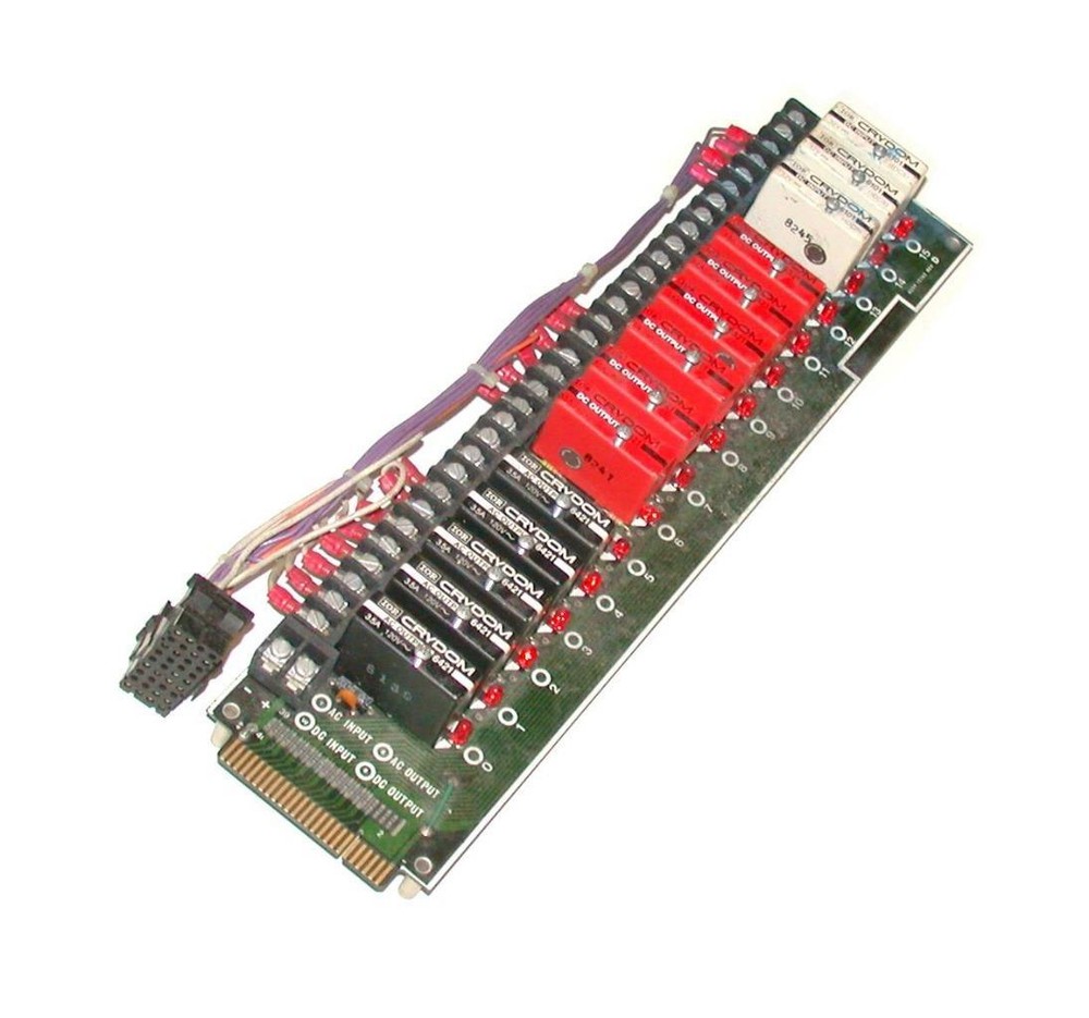 CRYDOM  MS-16H  SOLID STATE RELAY CIRCUIT BOARD W/RELAYS