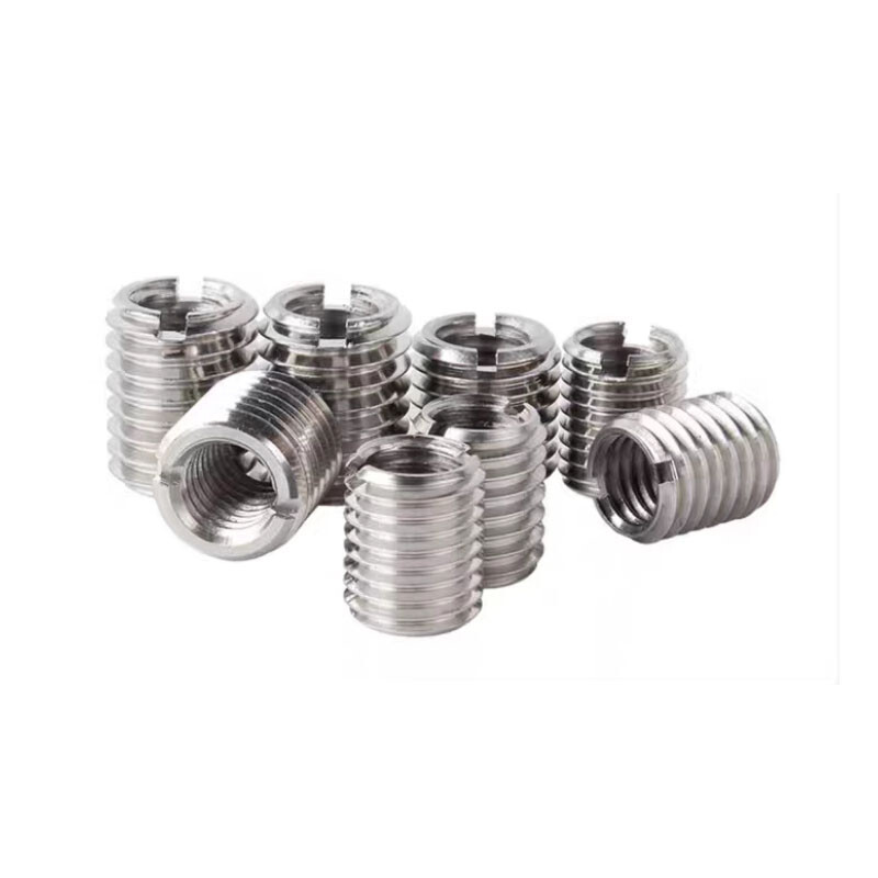 M12-M14-M20 inner outer threads SUS303 slotted Nut Reducer Thread Conversion