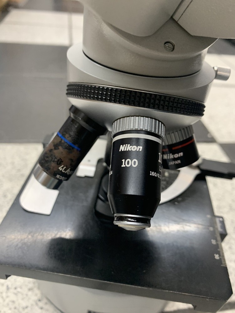 Vintage Carl Zeiss microscope, Standard, binocular