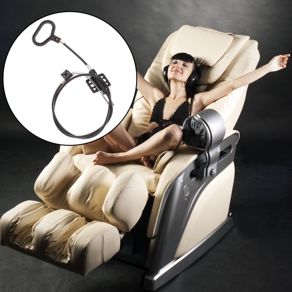 2pcs D- Recliner Release Cable Recliner Relax Pull Handles Replacement