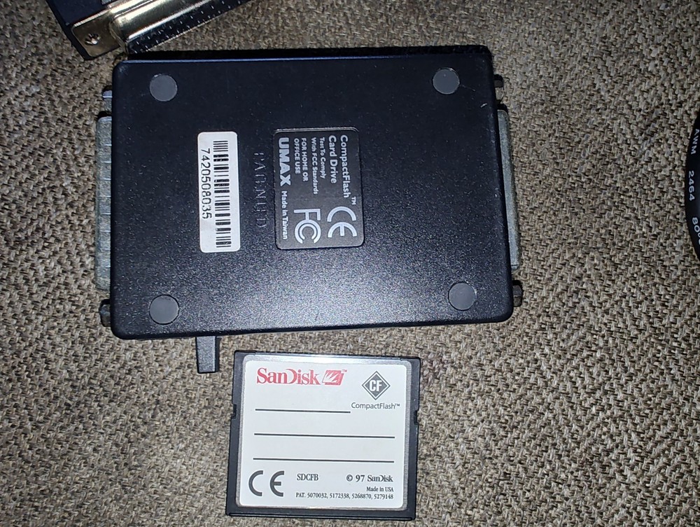 UMAX CompactFlash PC Card Adapter