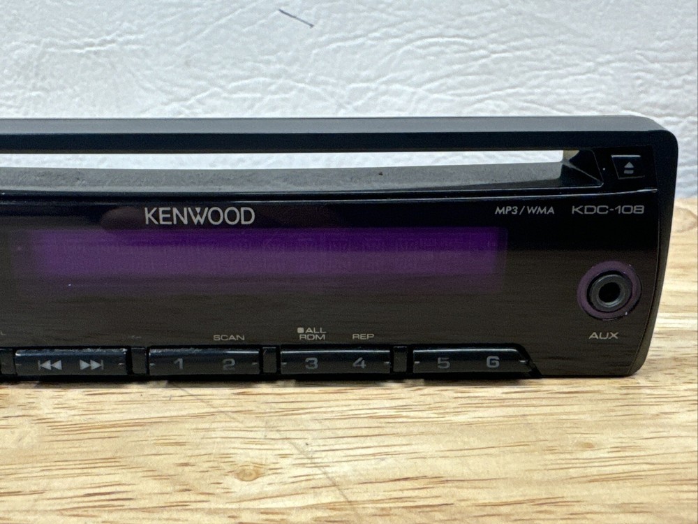 KENWOOD KDC-108 FACEPLATE ONLY