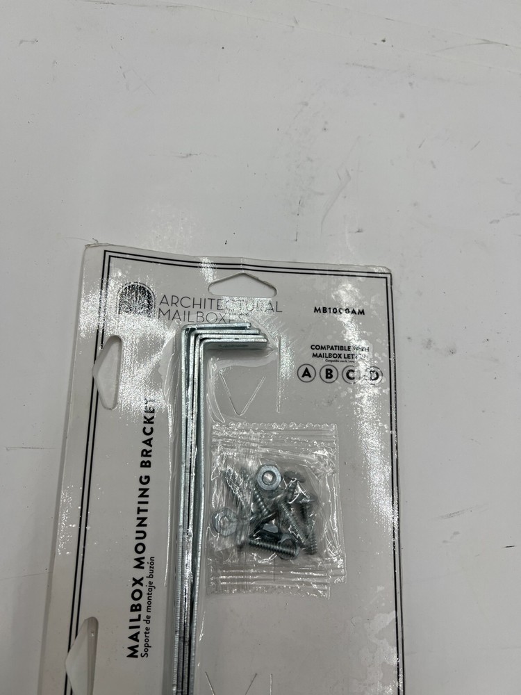 QTY 3 Architectural Mailboxes Adjustable Metal Mailbox Bracket MB1000AM