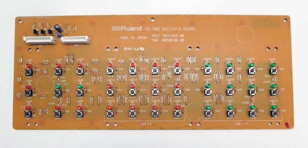 Roland RD-500 Panel/Switch Board B