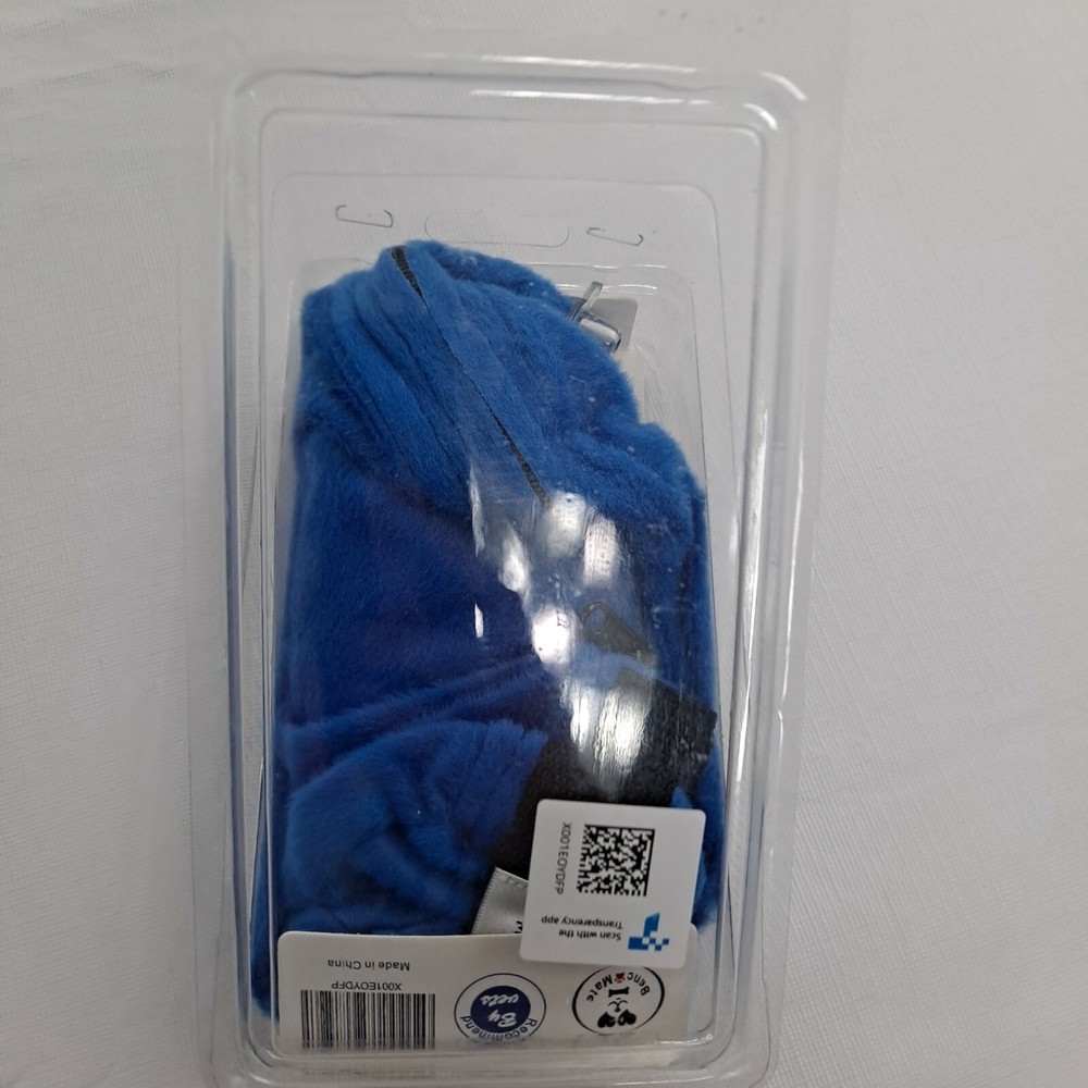 Inflatable Dog Collar Washable Bencmate small BLUE Cone