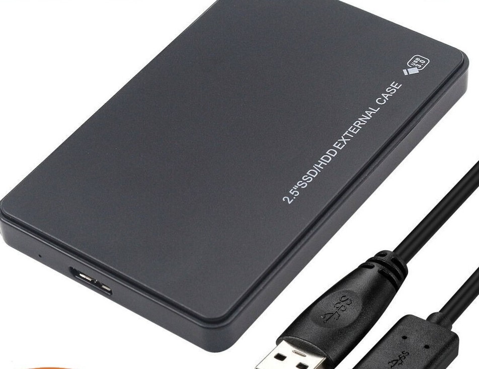 NEW For HDD SSD 2.5" SATA USB 3.0 Hard Drive Disk Enclosure External Laptop Case