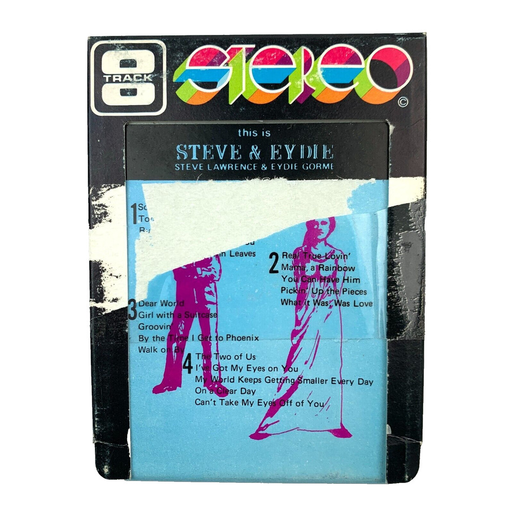 This Is Steve & Eydie 8-Track Tape 3075 Untested
