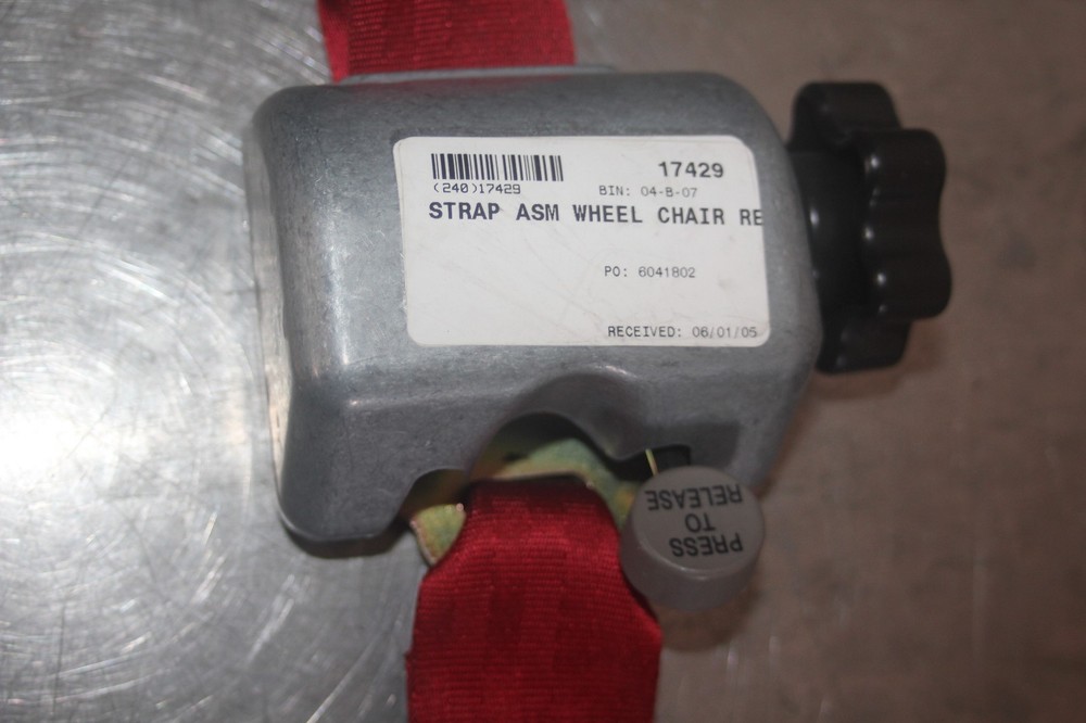 Wheelchair Tie Down Transportation Belt