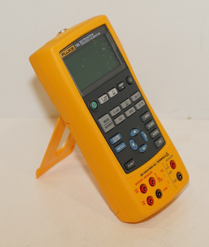 FLUKE 725 MULTIFUNCTION PROCESS LOOP MA VOLT MV CALIBRATOR NEW 19