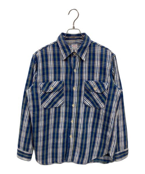 WAREHOUSE                    Check shirt blue