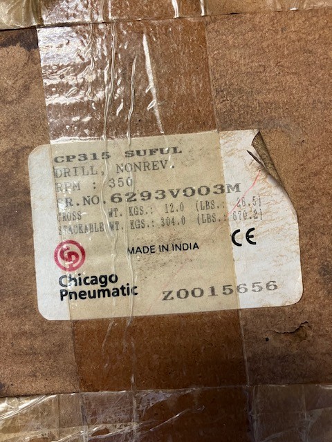 CHICAGO PNEUMATIC DRILL