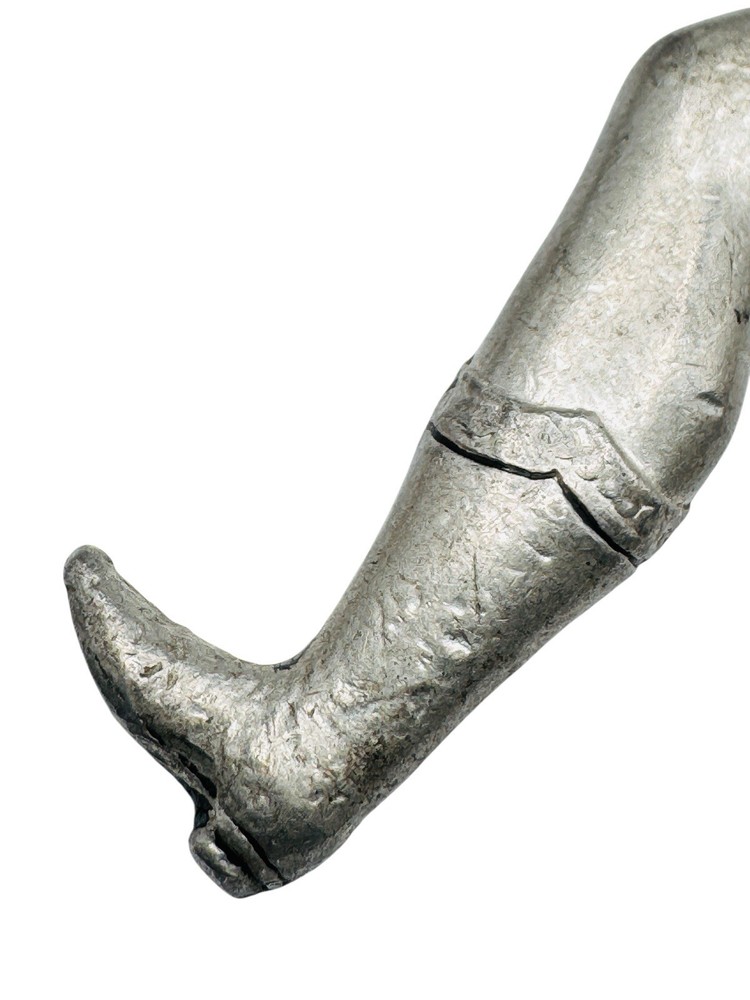 Antique Victorian Ladies Boot Leg Figural Shoe Button Hook