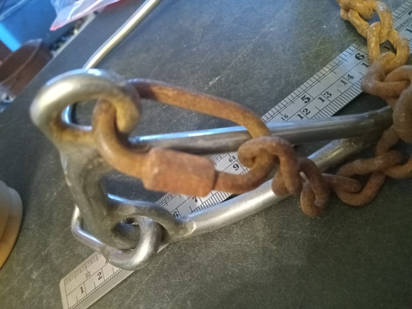 Used Mechanical Hackamore metal nose