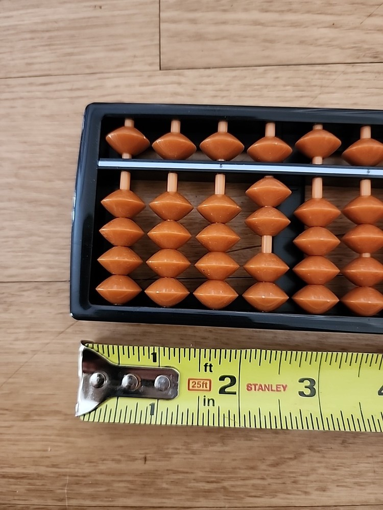 Japanese Portable 23 Column Abacus Arithmetic Soroban School Math Learning Tool
