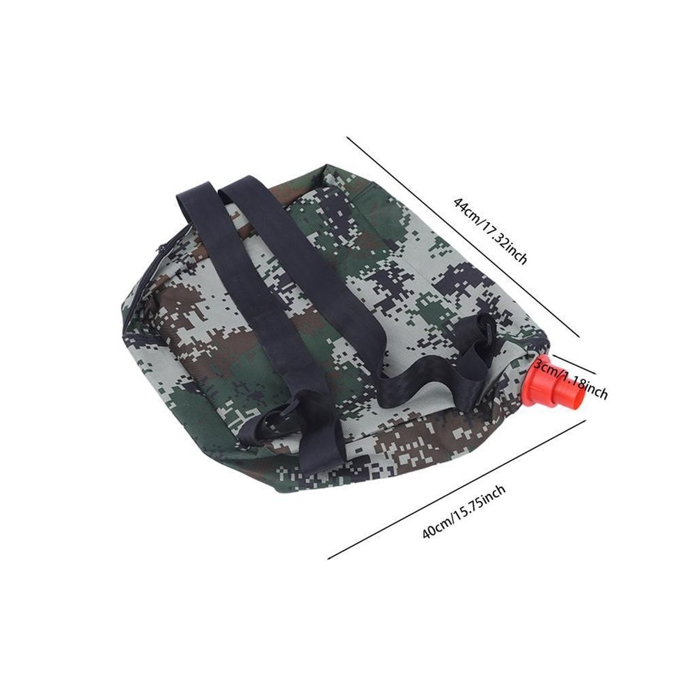 Manure Spreader Handheld Backpack Manure Distributor Bag with Connector with