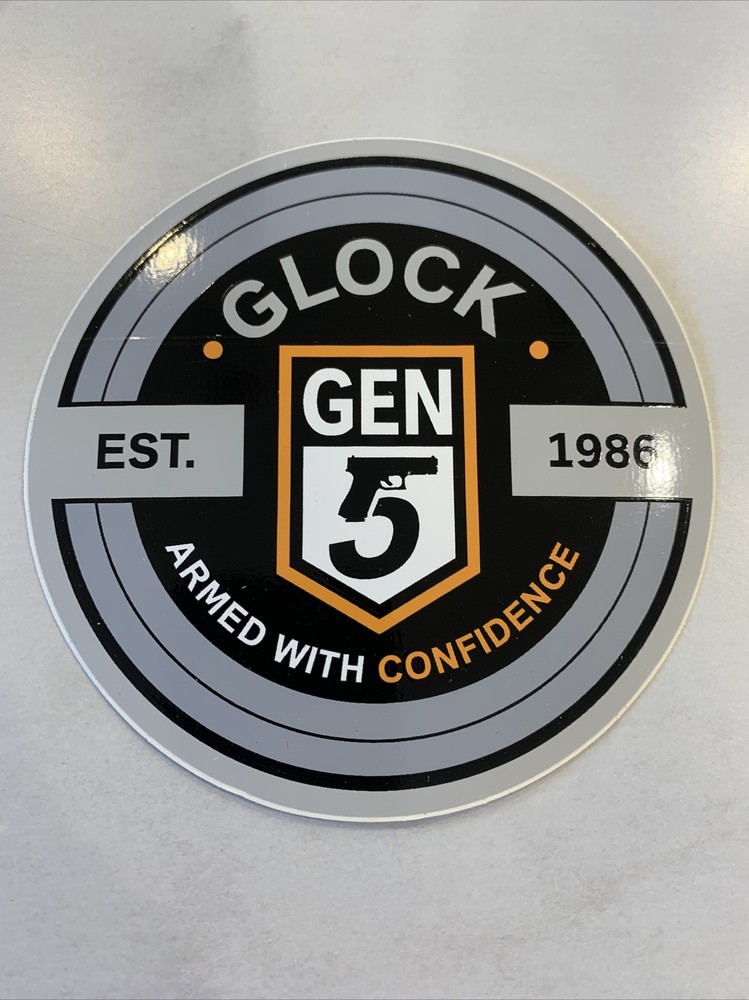 Glock GEN 5 authentic Sticker Decal
