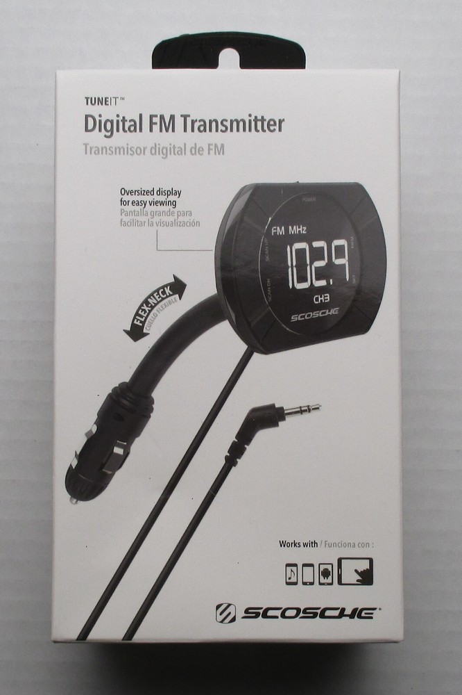 New Tuneit Digital FM Transmitter Scosche