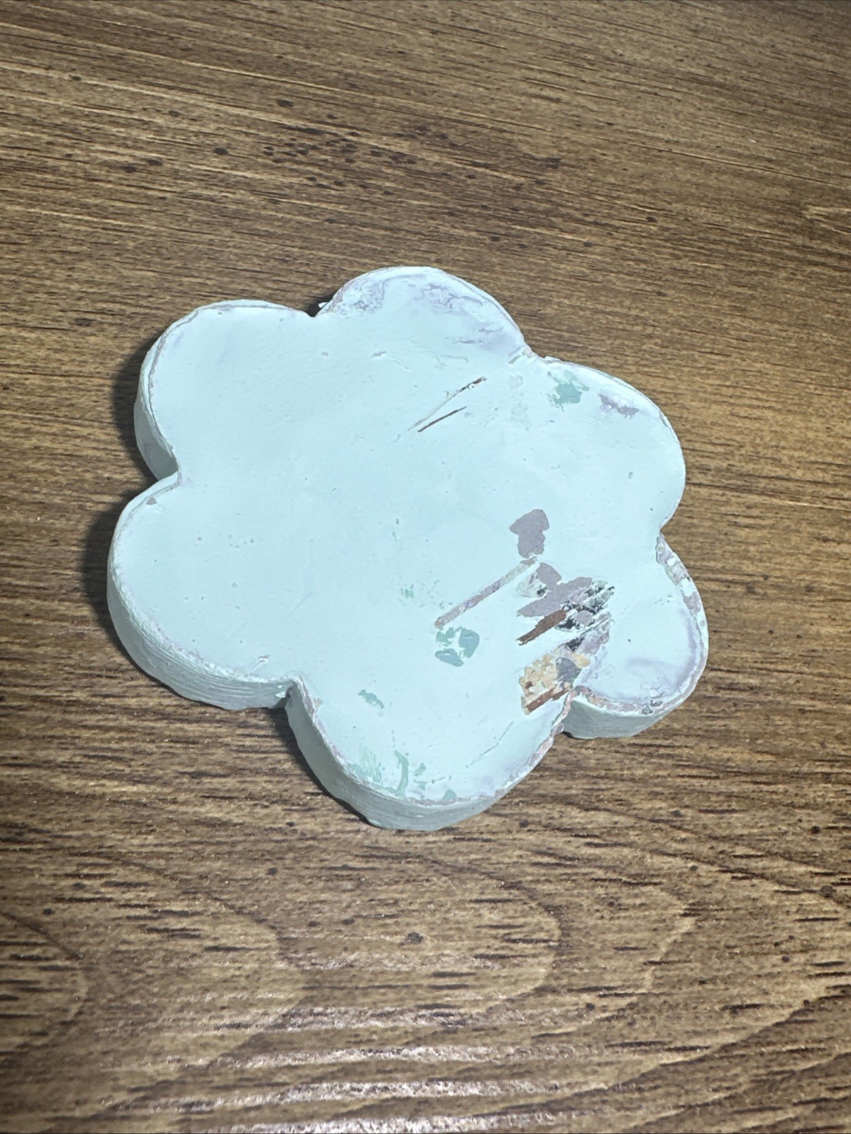 8 Pc Plaster Garden Stones Decorated