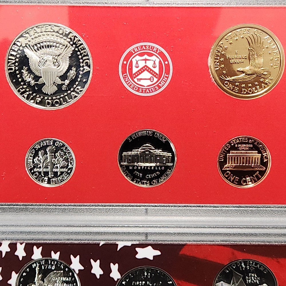 2001 Silver Proof Set U.S. Mint Original Packaging, OGP - Z-2152
