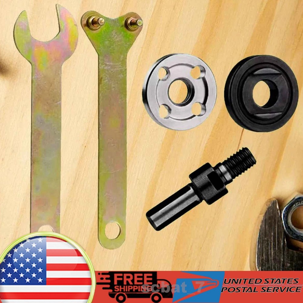 10mm 5Pcs Drill to Angle Grinder Adapter Set – Variable Rod Converter Tool US