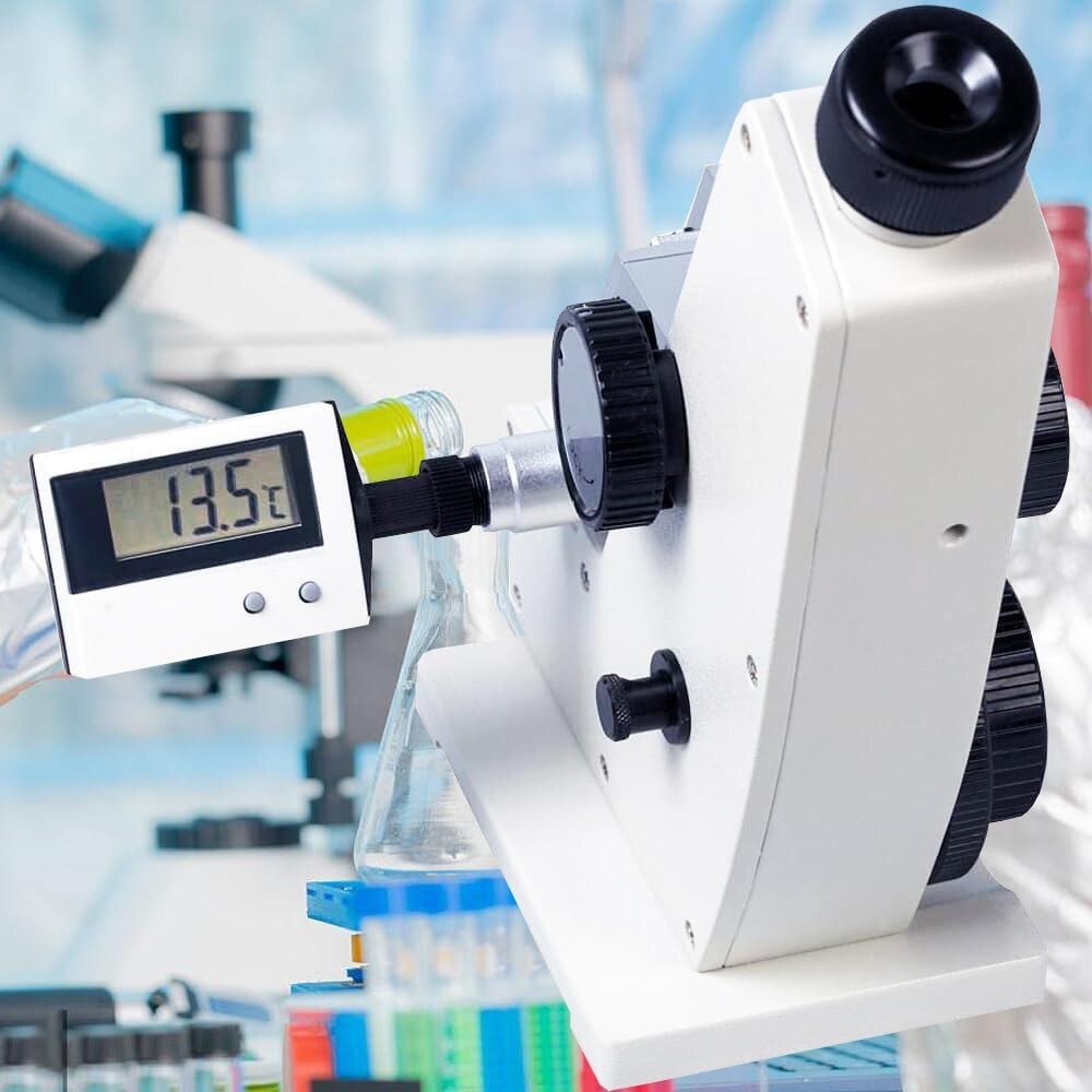 Monocular Refractometer ABBE Refractometer with Dissolved Solids Brix 0-95%