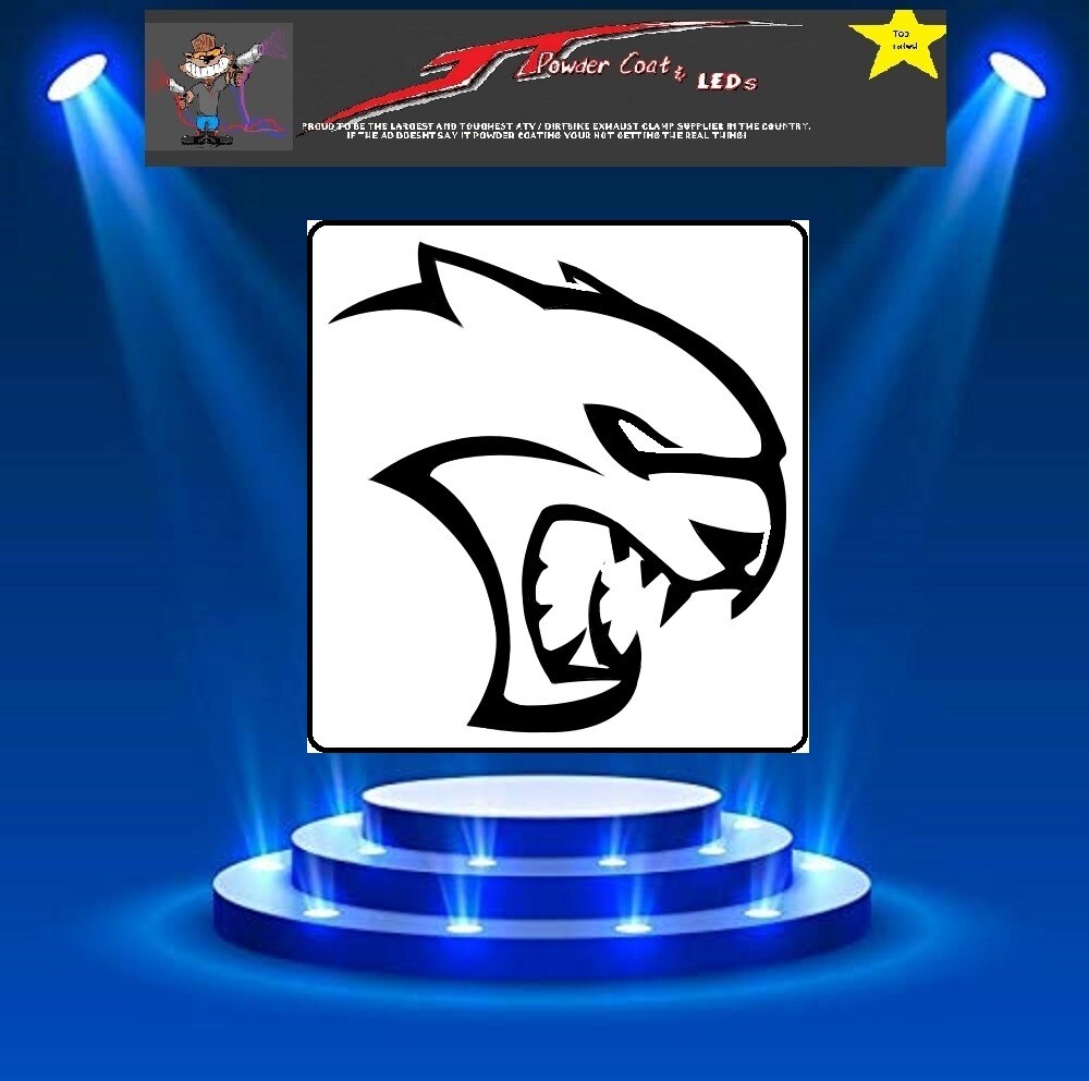 Hellcat Logo Stencil Template Airbrush Paint  # HC 1