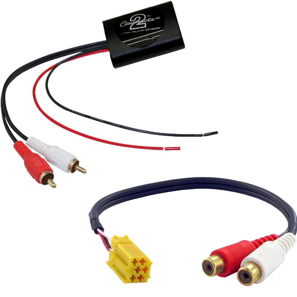 Alfa Romeo Brera Bluetooth A2DP Music Streaming Interface Adapter car AUX input