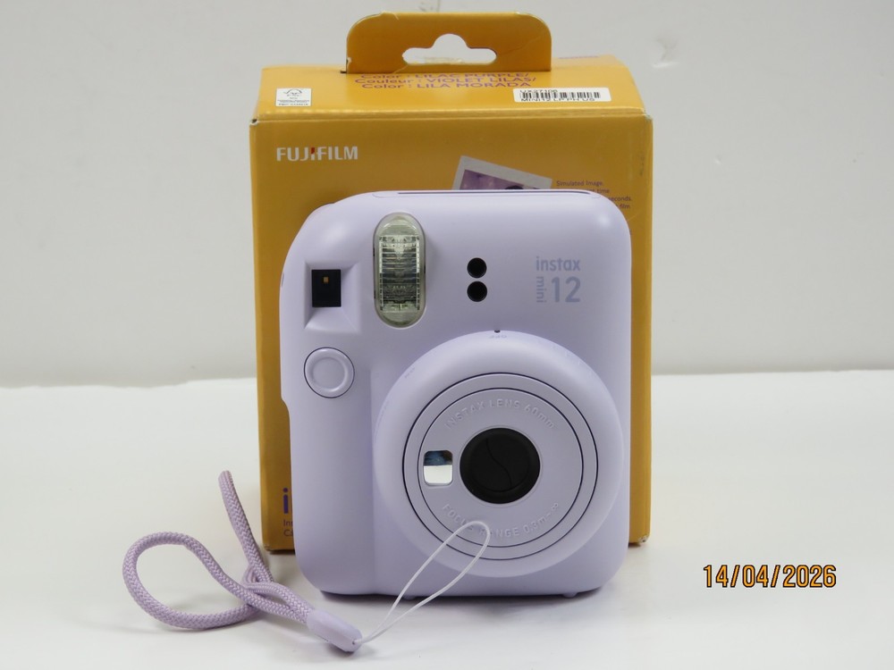 Fujifilm Instax Mini 12 Instant Camera - Purple (WITH ISSUE) [O24]