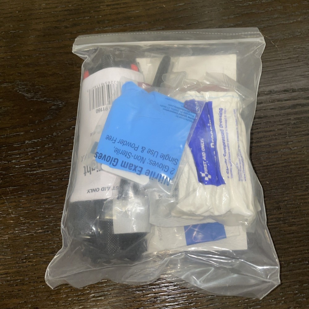 First Aid Only 91137 Critical Essentials Bleeding Control Kit for Chest, Limb...