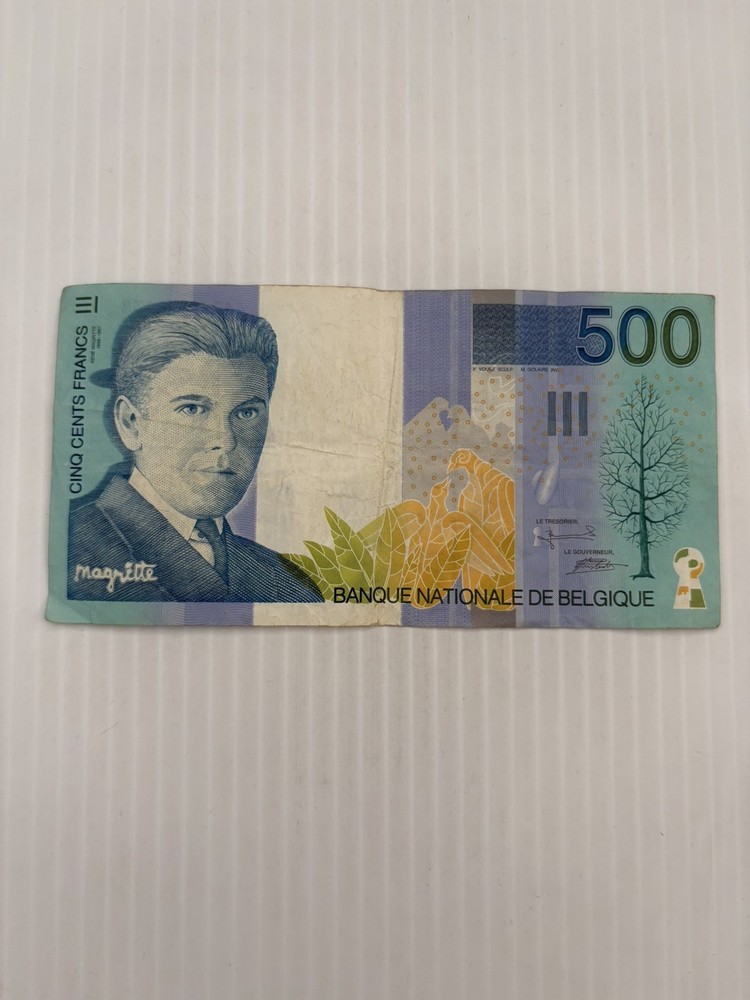 Belgium 500 Francs 1998