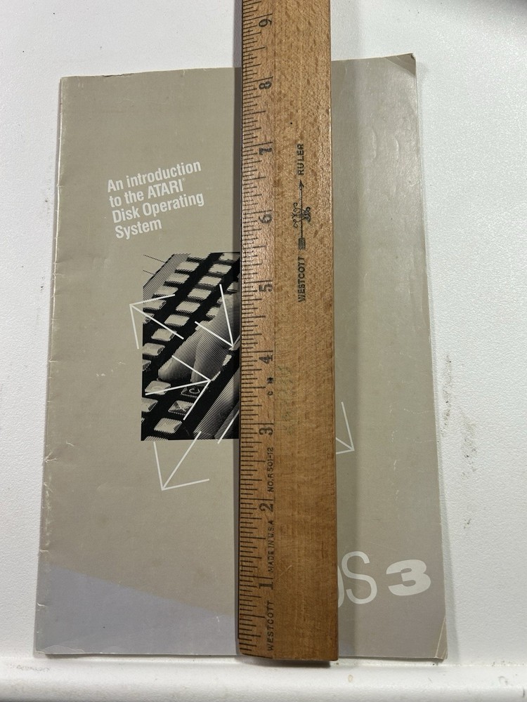 DOS XL 2.30 Disk Operating Systems for Atari Manual 1983 VTG