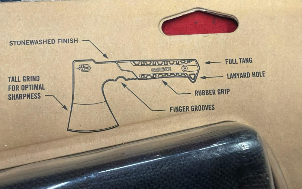 Gerber Pack Hatchet Axe Nylon Replacement Sheath JUST THE SHEATH ONLY Holster B4