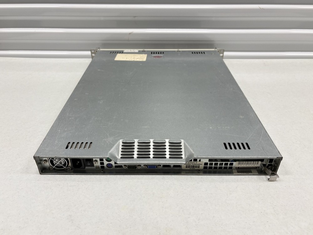 SuperMicro I-Server 3010 370DER Server 1U Rack Computer Intel Pentium 3 x2 WORKS