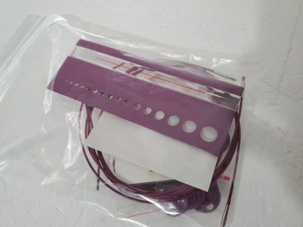 Denise Interchangeable Crochet Hook Set & Knit Picks Needle Cables, etc Knitting