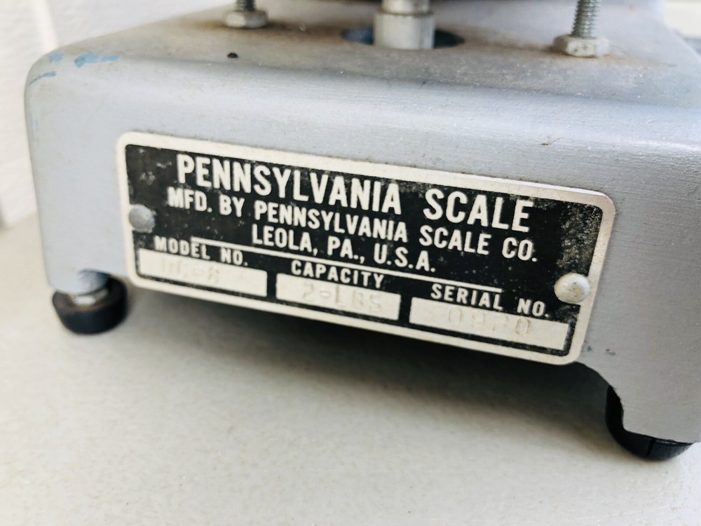 Vintage Pennsylvania Scale Candy Scale 2 lbs