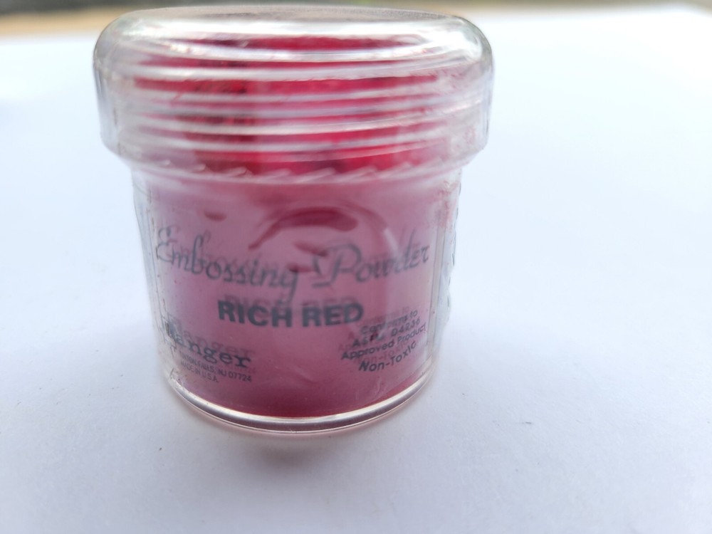 Ranger - Embossing Powder - Rich Red - Unopened