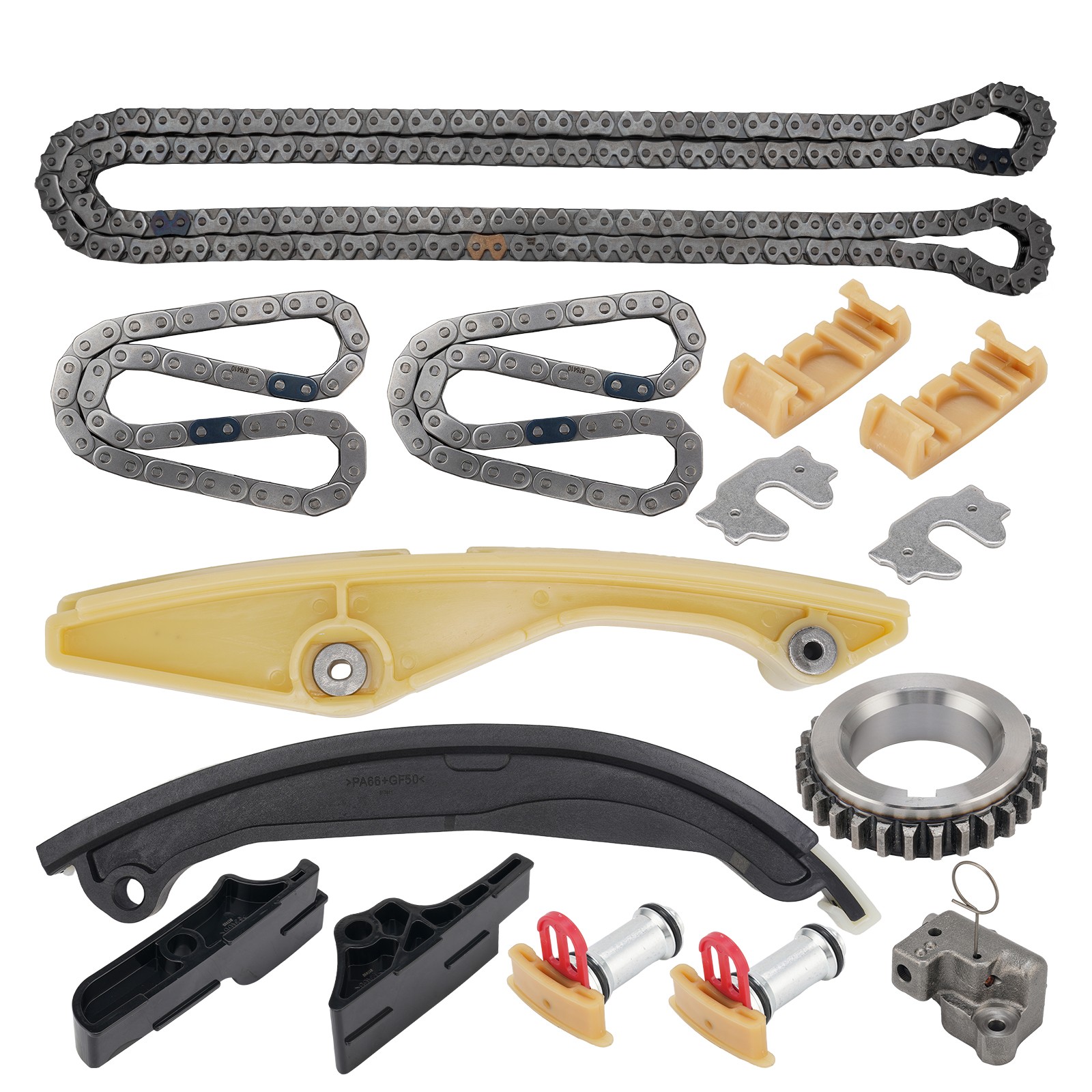 Timing Chain Kit For 13-17 Ford Explorer 3.5L 12-16 Edge 3.5L 15-16 F-150 3.5T