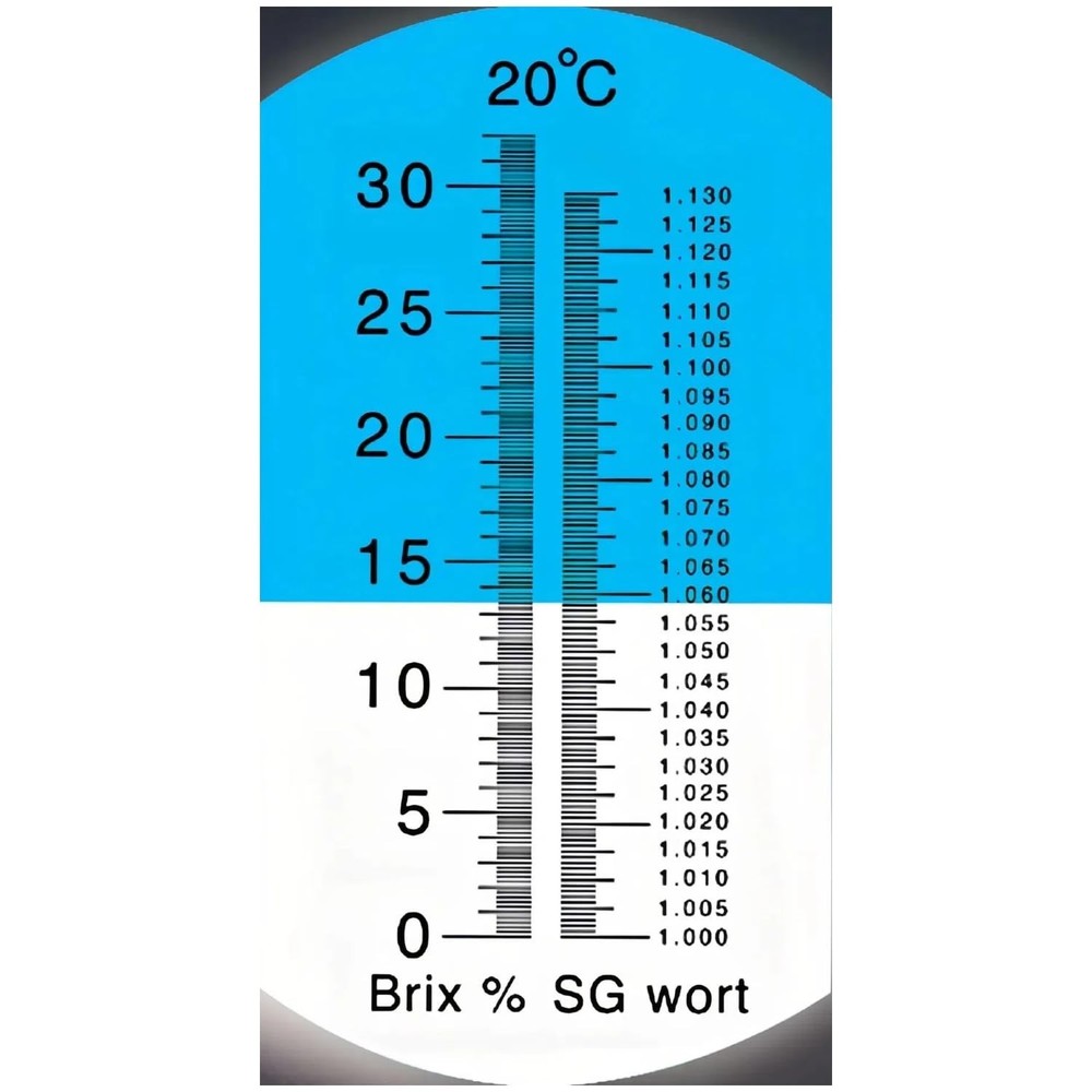 Brix Refractometer with ATC - Digital Handheld Refractometer for Beer Wine Br...