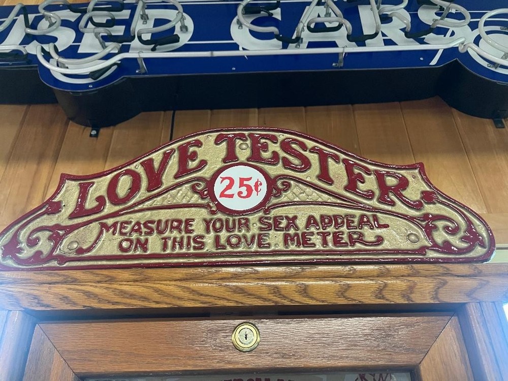 Vintage Love Tester Arcade Game