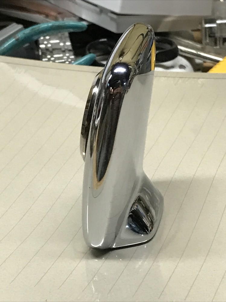 Chrome Quartz Desk Clock Works
