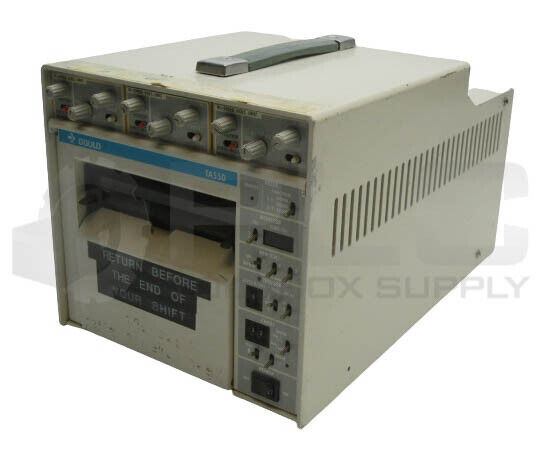GOULD TA550 CHART RECORDER