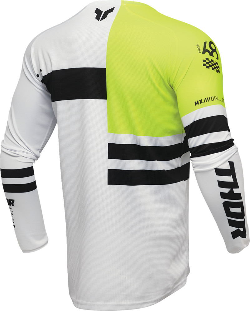 Thor 2025 Launchmode Offroad Jersey Dozer Acid/Black