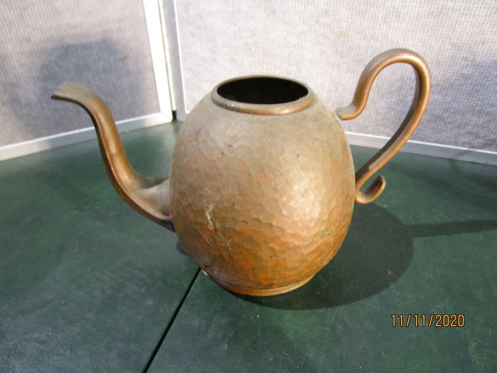 2 Vintage Recuerdo Chile Copper Pots