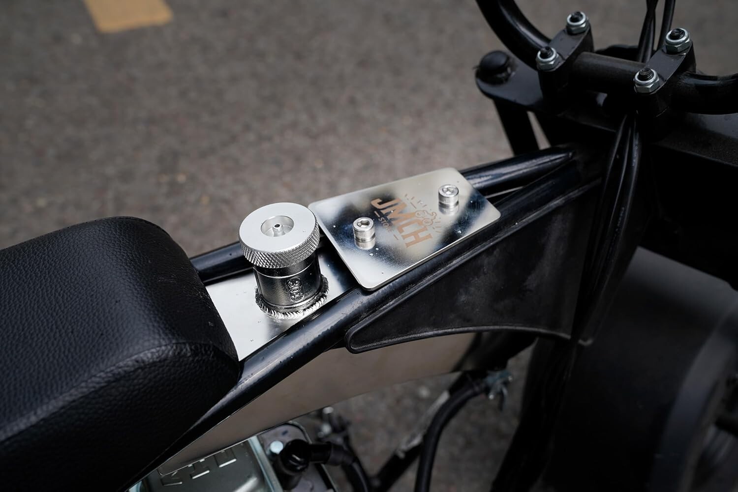 Stainless Steel Mini Bike Gas Fuel Tank for Montser Megamoto MMB80 Motovox MBX10