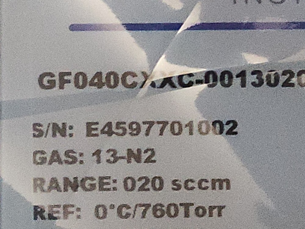 Mass Flow Controller Brooks Instruments GF040C Brand New