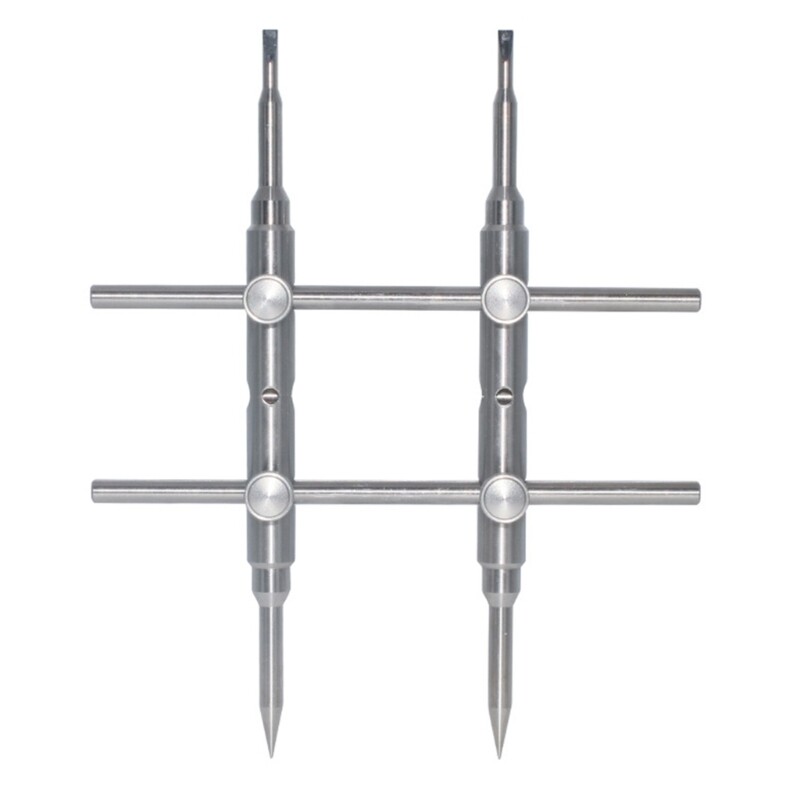 Professional Flat&Pointed Tips DSLR Camera Lens Spanner Wrench Double Heads