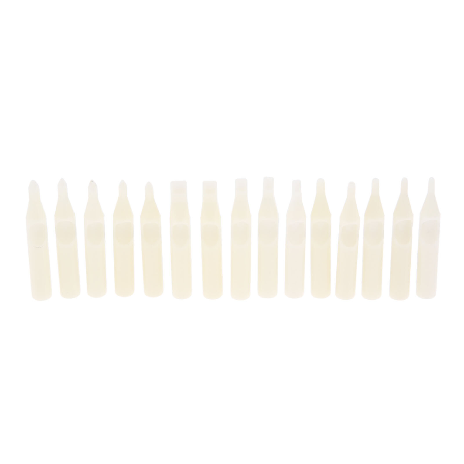 10x Tattoo Disposable Tips Single Use Tattoo Machine Gun Nozzle Tip Needle Tube