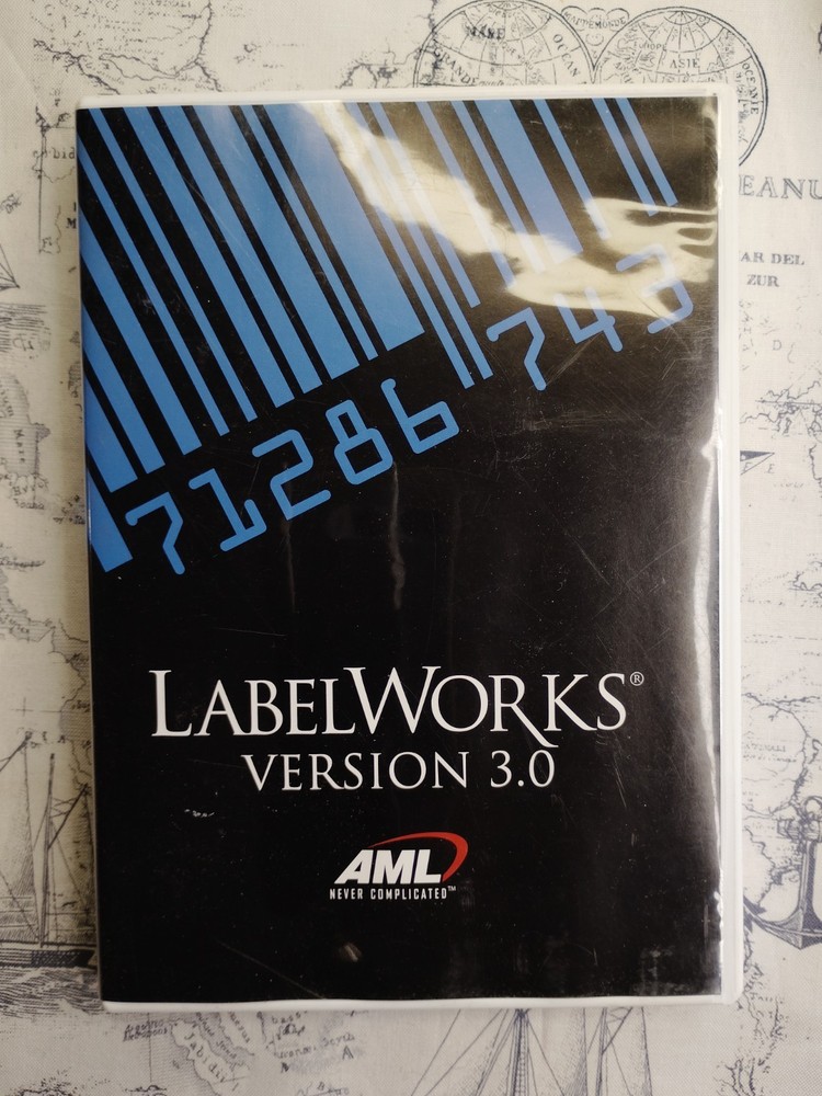 AML LabelWorks Version 3.0 2007 PC CD-ROM Software Windows 2000/XP
